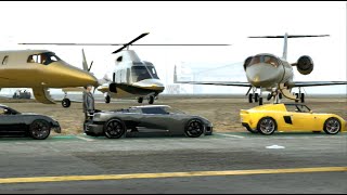 GTA 5 Super Car Meet| Drag Racing