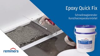 Epoxy Quick Fix