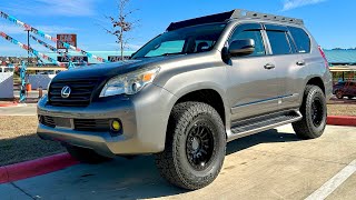 Lexus GX460: LED high beam install