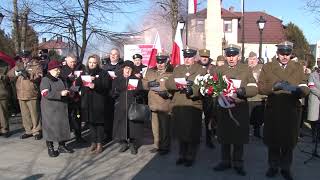 Narol 14-02-2020. Wspólnie odśpiewali Modlitwę Armii Krajowej.