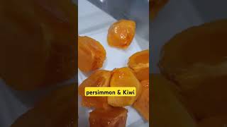 Persimmon and Kiwi for Health