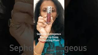 PLUMP LIP GLOSS#youtubeshorts#shorts#ytshotts#ashortaday#makeup#viral#trending#swatchparty#sephora