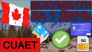 Основні документи в Канаді за 1 день - CUAET