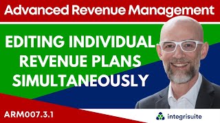 NetSuite Tutorial: Editing Individual Revenue Plans Simultaneously | ARM setup- ARM007.3.1