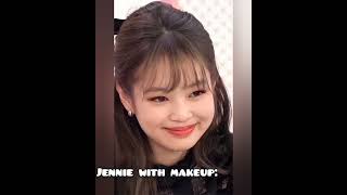 Proof that jennie apply lots of makeup...👸#blackpink #blink #fan #lisa #jennie #rosé ##jisso #foryou