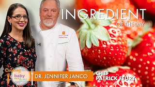 Strawberry Soup & Strawberry Marinated Lamb Chops | Chef Patrick Feury | Cooking for Baby and Me