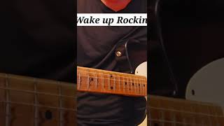 wake up Rockin @fender #wakeuprockin #fender #classicrockguitar #guitar #telecaster