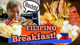 DIFFERENT TYPES OF FILIPINO BREAKFAST #vloglife #ofwlife