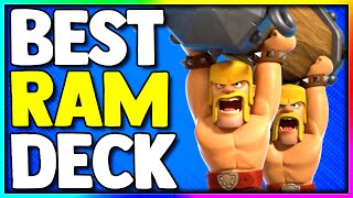 The *BEST* Battle Ram Deck in Clash Royale