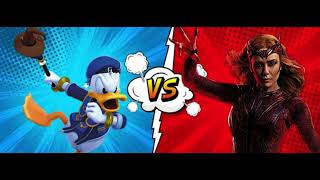 Donald Duck Vs. The Scarlet Witch