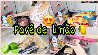 Pavê de Limão/ Fácil/ Rápido e Delicioso DEMAIS/ CantinhodaSaah🎬