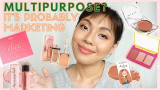 Thoughts on MULTIPURPOSE as a Marketing Tactic + FAVE Multipurpose powder, cream, and liquid makeup!