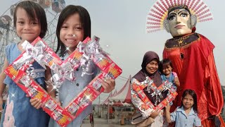 ONDEL-ONDEL BETAWI KASIH POCKY LOVE😀-JOGET BARENG ONDEL ONDEL - FIRA HAURA CERIA