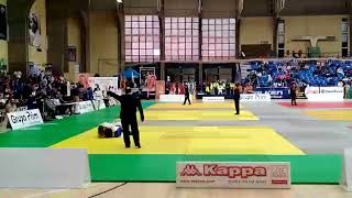 super Copa Judo Infantil y Cadete 2º combate con la Portuguesa Triana López Ferrer