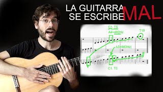 🎶 Por qué LA MÚSICA PARA GUITARRA SE ESCRIBE MAL: El ÁMBITO DE LA GUITARRA en escritura pianística