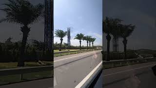 Pinggir tol dibuat gini, cantik ya? #trending #jakarta #shortvideo #fyp #travel #youtubeshorts #yt