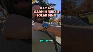 Day 49: Garmin Fenix 8 ⌚- Firmware Update - Battery Improvements 🔋#garminfenix #garmin #fenix8