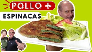 🇮🇹 Cociné Pollo y Espinacas juntos. ¡Le SPINACINE ITALIANAS!