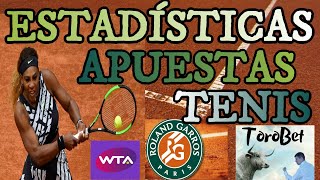 Estrategia y Estadísticas para GANAR APUESTAS Deportivas De TENIS. WTA ROLAND GARRÓS.