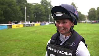 Lizzie Baugh calls B Exclusive an incredible athlete after a great experience at Burghley