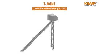 KNAPP T-JOINT | Renforcement d'assemblage bois | assemblage CLT/pergolas/carports