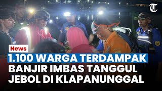 WADUH! TANGGUL Jebol, Ribuan Warga di Klapanunggal Bogor Terdampak Banjir