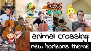 Animal Crossing New Horizons Theme for 5 Cellos | String Theory at Home!