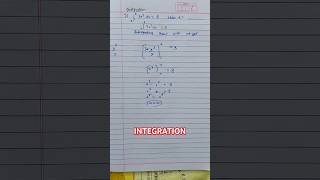 Lec12 Integration Basic questions MCQ & TRICK MATHS SCIENCE JEE CET COMMERCE CLASS12 #SHORTS