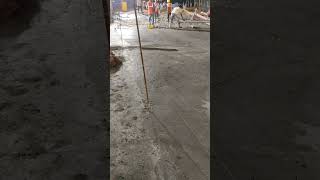 Ramp slab Casting #civil #building #civilwork #constructionwork #construction #slab #concrete