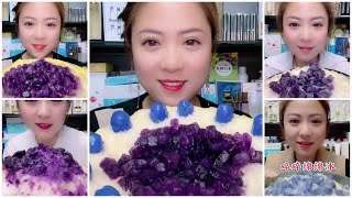 ASMR|JEWELRY ICE|ASMR ICE EATING