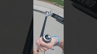 heel whip to kickless on scooter #shorts