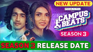 Campus Beats S3 *Shantanu Maheshwari, Shruti Sinha, Tanvi Gadkari* who are the leads in the series.