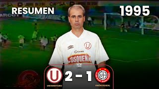 Universitario 2-1 Unión Huaral | Resumen | 1995 | Goles de Carty y Jorge Amado Nunes⚽🎞