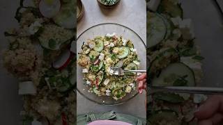 FETA-QUINOA SUMMER SALAD 🥗