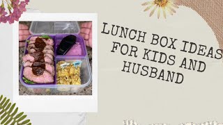 Lunch Box ideas for Kids and Husband👌🏻افكار لصندوق الغداء للاطفال و الزوج