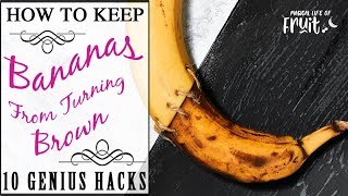 DO THIS To STOP Your Bananas Going BROWN