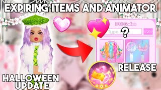 OMG! DTI HALLOWEEN NEW CODES RELEASED! EXPIRING ITEMS AND HOW TO KEEP THEM!🎃