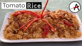 Special Tomato rice | Nasi Tomato Sedap Malaysian style | Tomato Rice in Rice Cooker Recipe