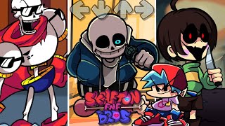 Играю в FNF Skeleton Bros