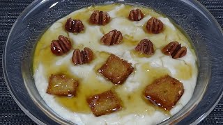 Gachas  Dulces  de Leche y Nueces🥛🍯