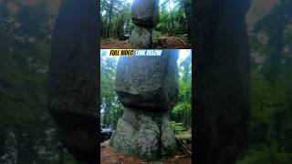 ‘The Balancing Rock’ Glacier Erratic Evidence? #offroad #wow #shorts #subscribe #canada