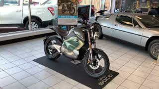 e-Moto: 2022 Super Soco TC Wanderer - Vintage Green Walkthrough