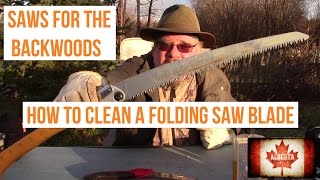 Cut The Crud! How to Clean a Folding Saw Blade