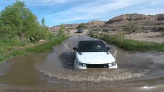 Mojave Trail 2016 via Phantom 4 in Range Rover and Raptor