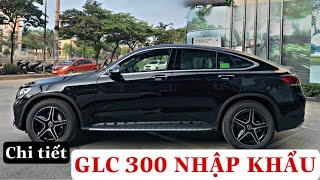 Trên tay Mercedes GLC 300 Coupe Nhập Khẩu màu đen nội thất nâu| hàng độc cho Dân Chơi