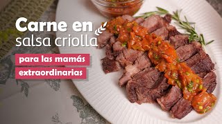 Carne en salsa criolla