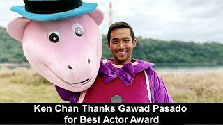 Ken Chan Thanks Gawad Pasado for Best Actor Award Amid Legal Troubles