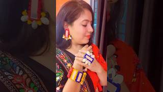 DIY #navratrispecial🥰#navratri#trending#diy#shorts #ytshorts #youtubeshorts #navratrijewellery#diy