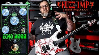 Fuzz Imp: "Echo Moon Delay" (DEMO) #delaypedal #fuzzimp #demo #heathenguitarworks