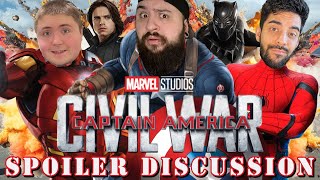 Captain America: Civil War (2016) - Spoiler Discussion w/ Did You Z That! & What the Jim!